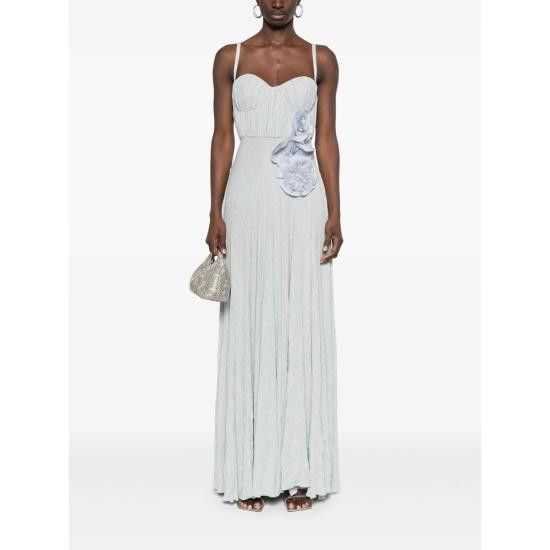 Elisabetta Franchi ELISABETTA FRANCHI Women Dresses ABR2252E2 A28 BLUE Size S / US 4 / IT 40 - 5 Thumbnail