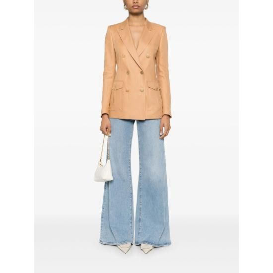 Tagliatore TAGLIATORE Women Suit Jackets 340021 J HONEY EA912 BROWN Size XL / US 12-14 / IT 48-50 - 5 Thumbnail