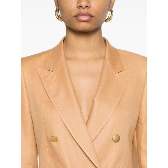 Tagliatore TAGLIATORE Women Suit Jackets 340021 J HONEY EA912 BROWN Size XL / US 12-14 / IT 48-50 - 4 Thumbnail