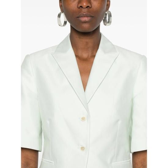Fabiana Filippi FABIANA FILIPPI Women Suit Jackets GCD275F677 D787 6161 GREEN Size L / US 10 / IT 46 - 4 Thumbnail