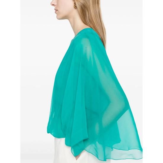 Alberta Ferretti ALBERTA FERRETTI Women Tops 0114 A0805 370 GREEN Size M / US 6-8 / IT 42-44 - 2 Thumbnail