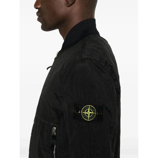 Stone Island STONE ISLAND Men Bomber Jackets 154100019 S0020 V0029 BLACK Size US S / EU 44-46 / 1 - 3 Thumbnail