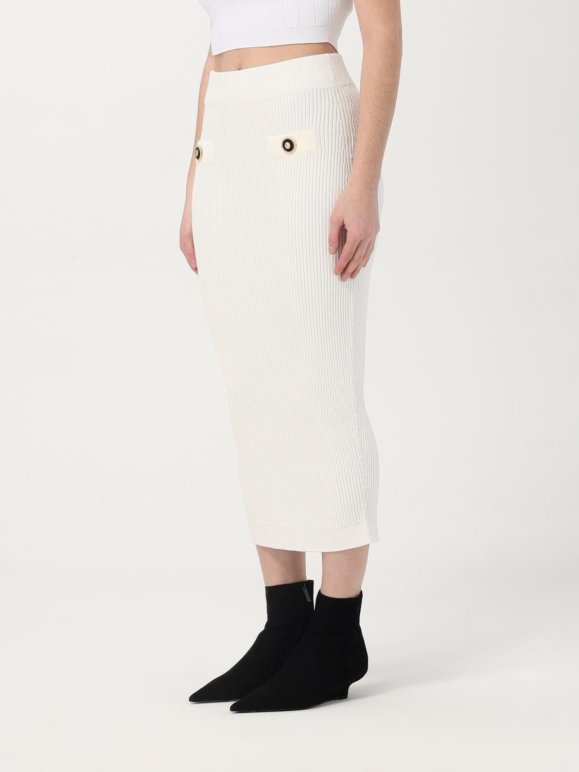 Balmain Balmain Skirt Woman White Size 27" / US 4 / IT 40 - 4 Thumbnail