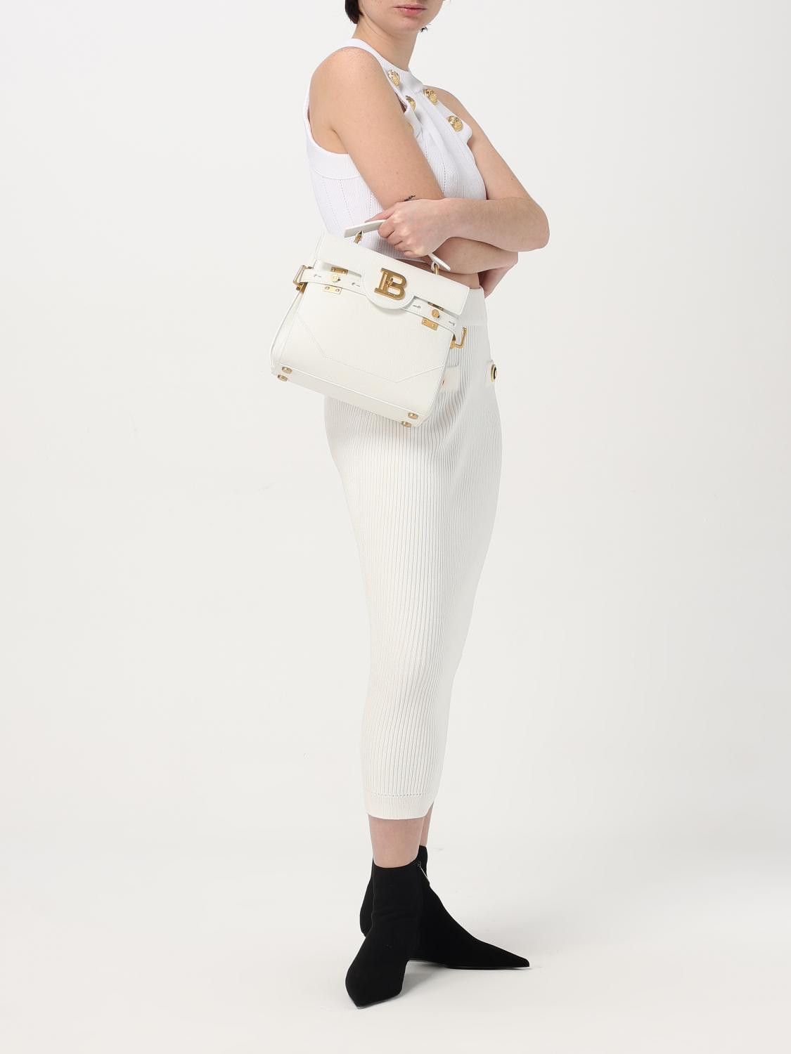 Balmain Balmain Skirt Woman White Size 27" / US 4 / IT 40 - 2 Thumbnail