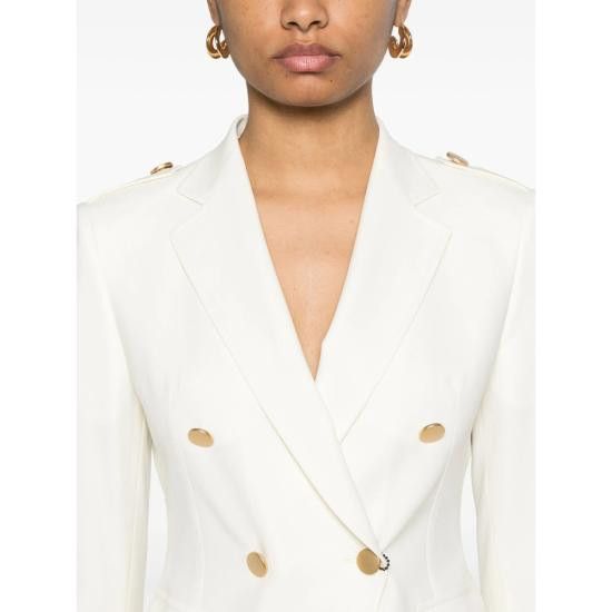Tagliatore TAGLIATORE Women Suit Jackets 340205 J DARLENE EX821 WHITE Size M / US 6-8 / IT 42-44 - 3 Thumbnail