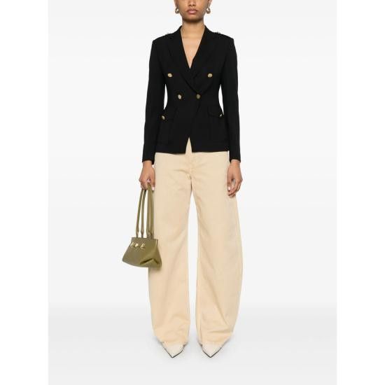Tagliatore TAGLIATORE Women Suit Jackets 340205 J DARLENE EN888 BLACK Size M / US 6-8 / IT 42-44 - 4 Thumbnail