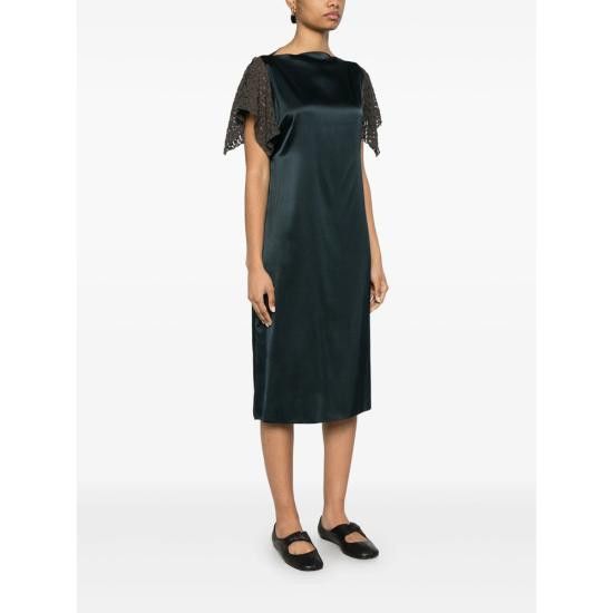 Baserange BASERANGE Women Dresses DROL SS OLIN ABLUE Size M / US 6-8 / IT 42-44 - 4 Thumbnail