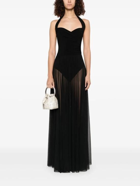 Norma Kamali NORMA KAMALI Women Dresses KK4243PMG50001 BLACK Size M / US 6-8 / IT 42-44 - 2 Thumbnail