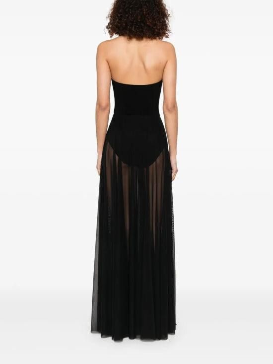 Norma Kamali NORMA KAMALI Women Dresses KK4243PMG50001 BLACK Size M / US 6-8 / IT 42-44 - 5 Thumbnail