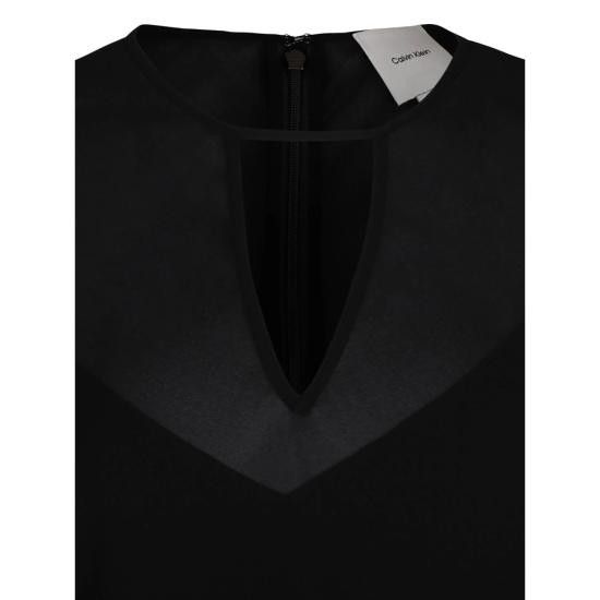 Calvin Klein CALVIN KLEIN Women Dresses K20K208366 BLACK Size XS / US 0-2 / IT 36-38 - 4 Thumbnail