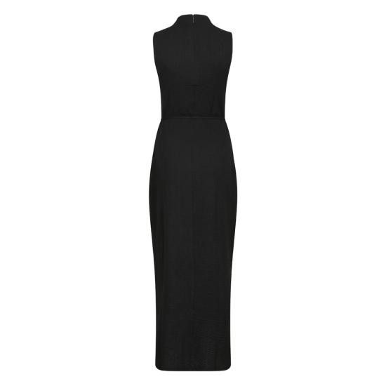 Calvin Klein CALVIN KLEIN Women Dresses K20K208304 BLACK Size M / US 6-8 / IT 42-44 - 4 Thumbnail