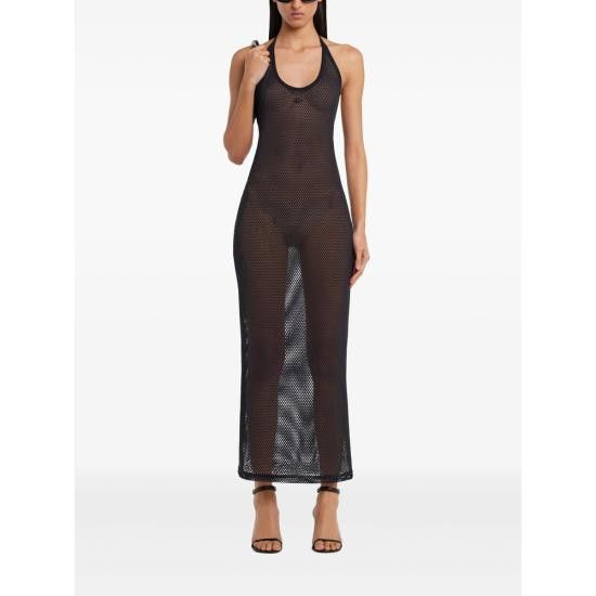 Courreges COURREGES Women Dresses 225JRO625JS 0119 9999 BLACK Size S / US 4 / IT 40 - 3 Thumbnail