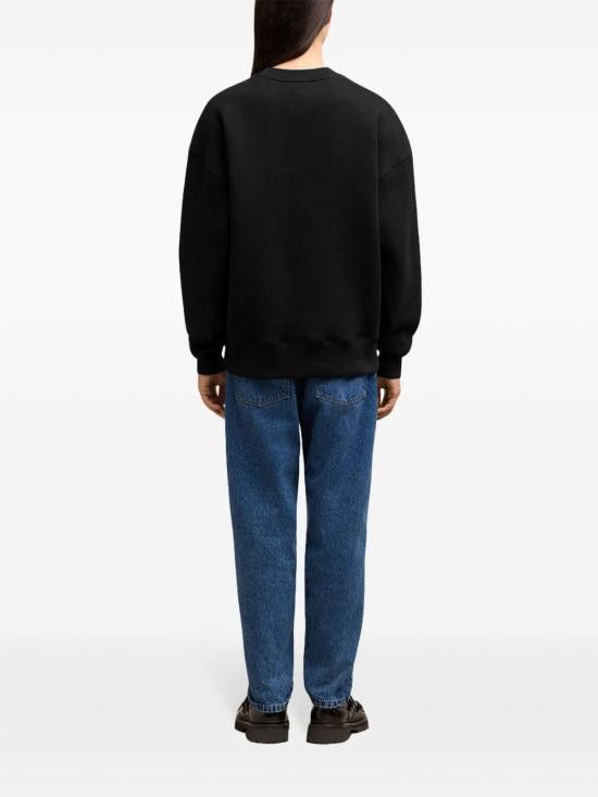 AMI AMI Men Sweater USW027 749001 Black Size US S / EU 44-46 / 1 - 7 Thumbnail