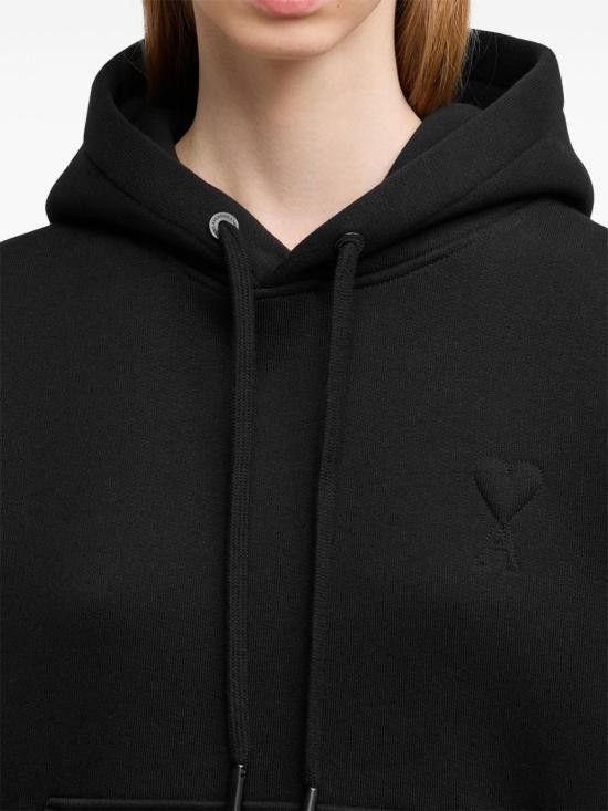 AMI AMI Men Hoodies USW227 749001 Black Size US S / EU 44-46 / 1 - 3 Thumbnail