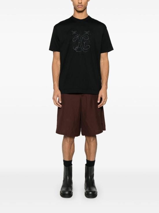 Givenchy GIVENCHY Men T-Shirts BM71MG3YQA 001 Black Size US XL / EU 56 / 4 - 4 Thumbnail