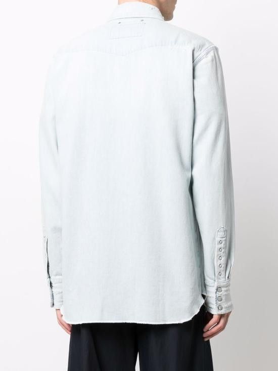 Golden Goose GOLDEN GOOSE Men Long Tops GMP00487 P00063650100 Blue Size US M / EU 48-50 / 2 - 4 Thumbnail
