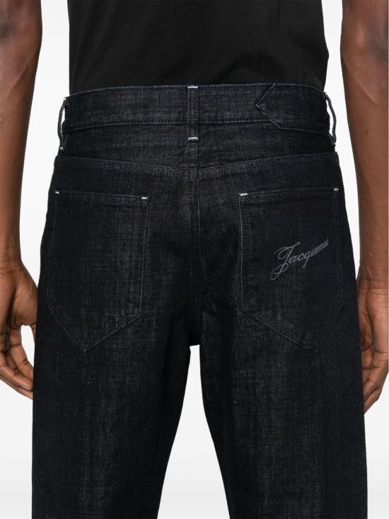 Jacquemus JACQUEMUS Men Denim Pants 25E255DE065 1782390 Blue Size US 31 - 2 Thumbnail