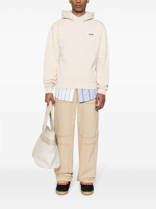 Jacquemus JACQUEMUS Men Hoodies 24E245JS247 2036150 Beige Size US S / EU 44-46 / 1 - 2 Thumbnail
