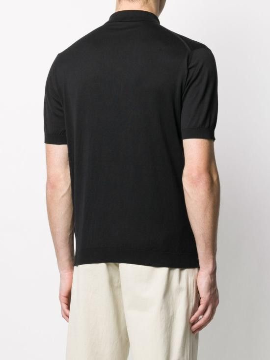 John Smedley JOHN SMEDLEY Men T-Shirts ADRIAN BLACK Black Size US XL / EU 56 / 4 - 3 Thumbnail