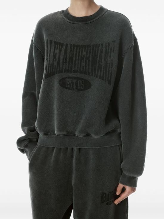 Alexander Wang ALEXANDER WANG Women Sweater 4CC2251539 020A Black Size XS / US 0-2 / IT 36-38 - 2 Thumbnail