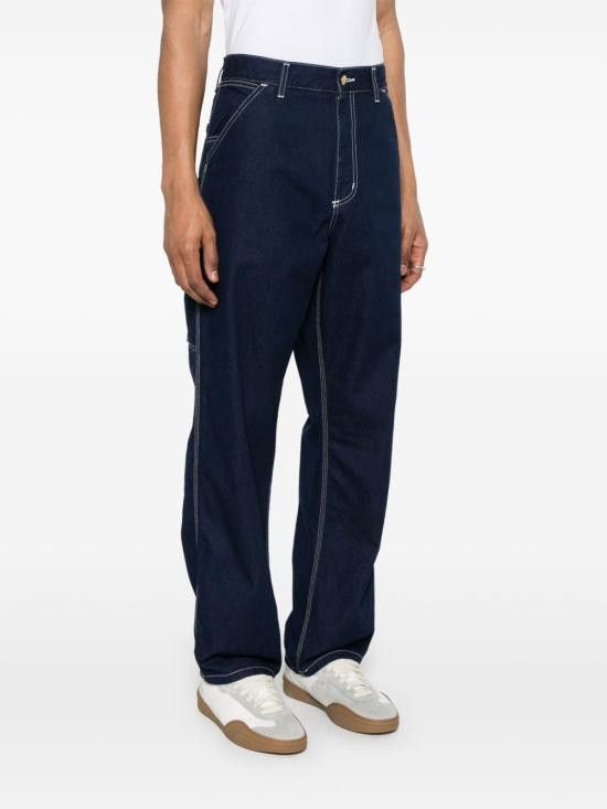 Carhartt Wip CARHARTT WIP Men Straight Pants I034864 0102 Blue Size US 28 / EU 44 - 2 Thumbnail