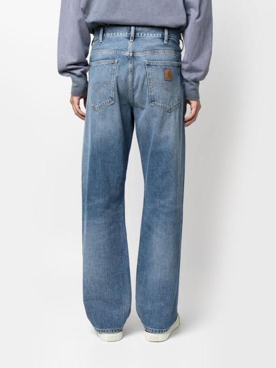 Carhartt Wip CARHARTT WIP Men Denim Pants I023029 01WJ Blue Size US 31 - 2 Thumbnail