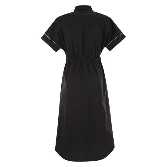 Peserico PESERICO Women Mid Skirts S02666 BLACK Size S / US 4 / IT 40 - 2 Thumbnail