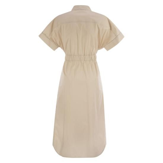 Peserico PESERICO Women Mid Skirts S02666 BEIGE Size M / US 6-8 / IT 42-44 - 2 Thumbnail