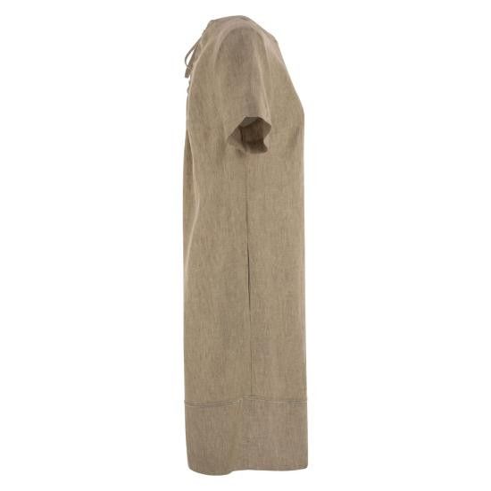 Peserico PESERICO Women Mid Skirts S02182 BEIGE Size XL / US 12-14 / IT 48-50 - 3 Thumbnail