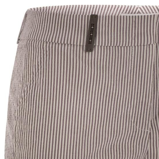 Peserico PESERICO Women Straight Pants P04718 BROWN Size 28" / US 6 / IT 42 - 4 Thumbnail