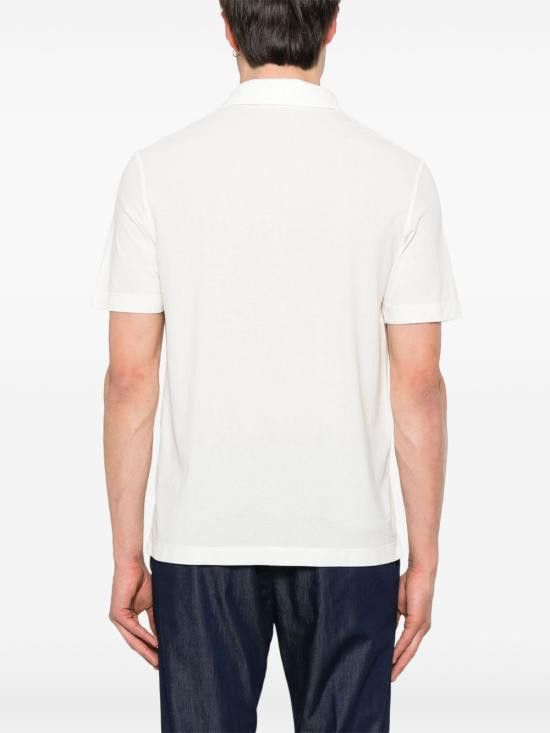 Drumohr DRUMOHR Men T-Shirts DTJ202B 105 White Size US L / EU 52-54 / 3 - 2 Thumbnail