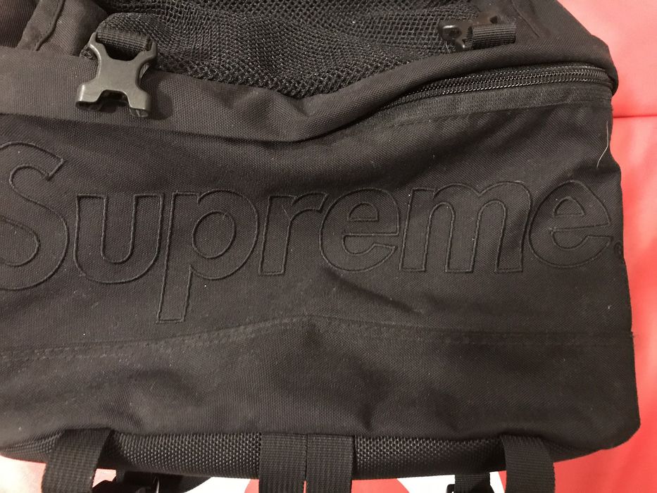 Supreme Contour Backpack Blue - FW15 - US