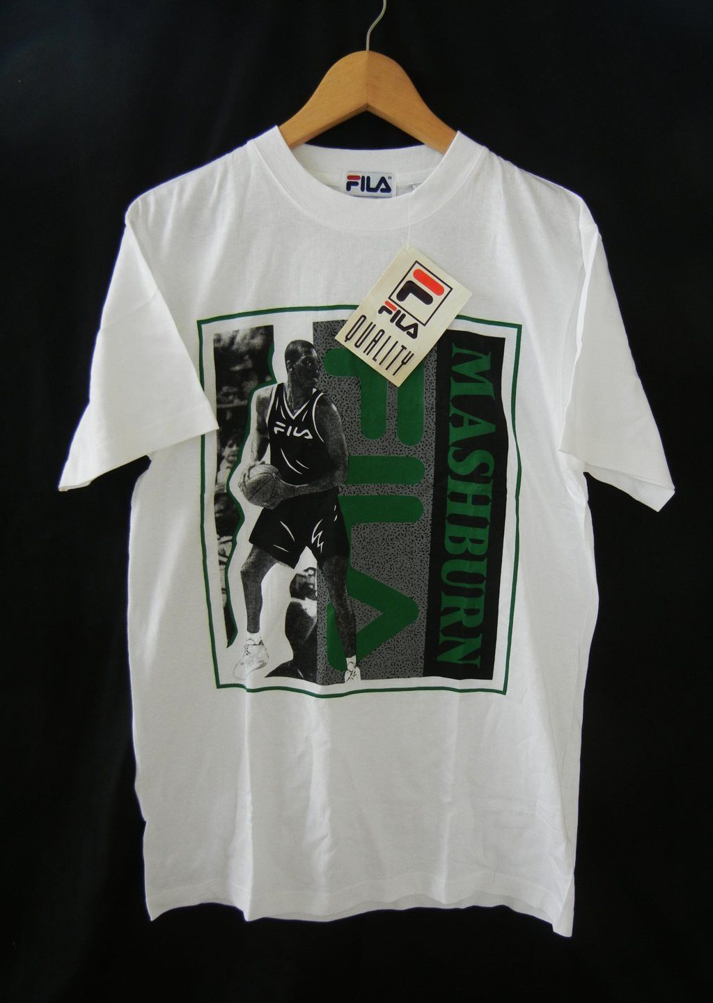 Fila Vintage Fila Jamal T-shirt NBA Basketball Fila Mashburn | Grailed