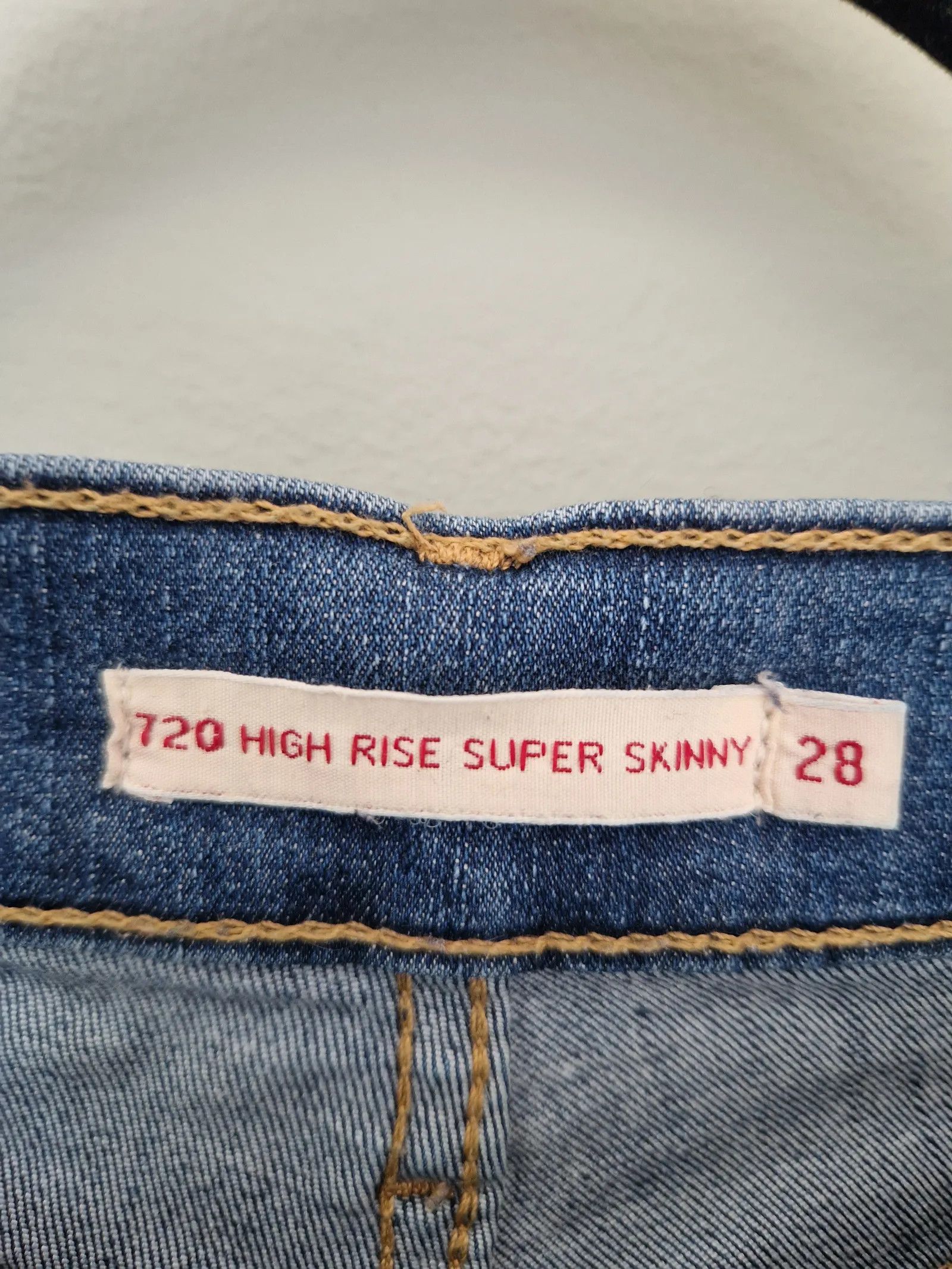 Levi's Levi's High rise super skinny Jeans Size 28" / US 6 / IT 42 - 2 Thumbnail