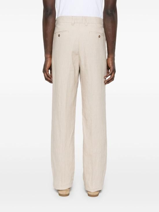 Michael Kors MICHAEL KORS Men Straight Pants CS5304BBEY 230 Beige Size US 40 / EU 56 - 5 Thumbnail