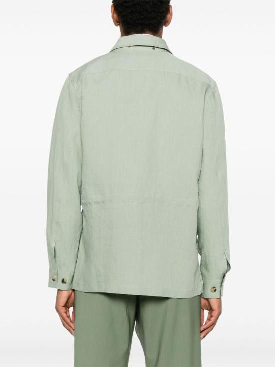 Paul Smith PAUL SMITH Men Jacket M1R849Y M0142734A Green Size US XL / EU 56 / 4 - 4 Thumbnail