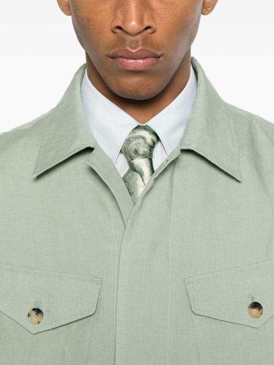 Paul Smith PAUL SMITH Men Jacket M1R849Y M0142734A Green Size US XL / EU 56 / 4 - 3 Thumbnail