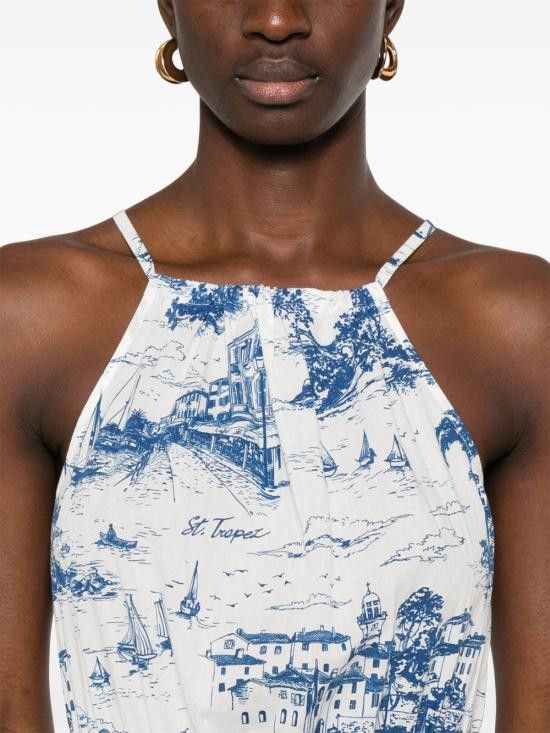 MC2 Saint Barth MC2 SAINT BARTH Women Mid Skirts MRY0001 03119H Blue Size S / US 4 / IT 40 - 2 Thumbnail