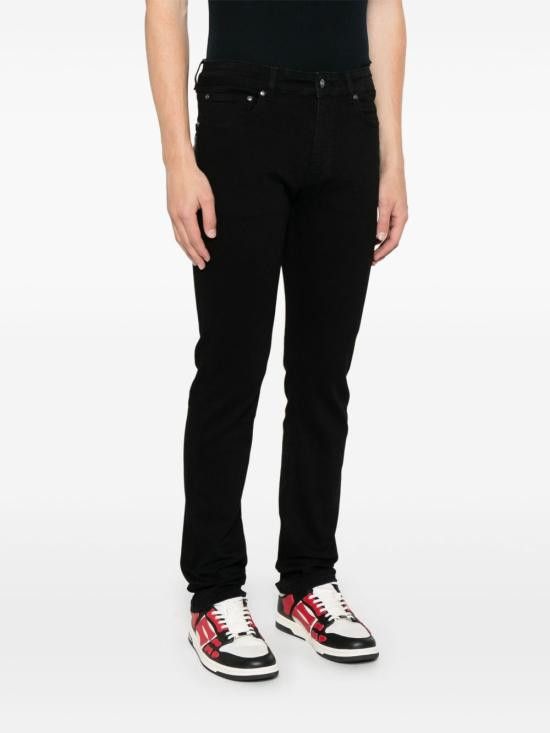 Just Cavalli JUST CAVALLI Men Straight Pants 78OAB5S0 CDW00909 Black Size US 31 - 4 Thumbnail