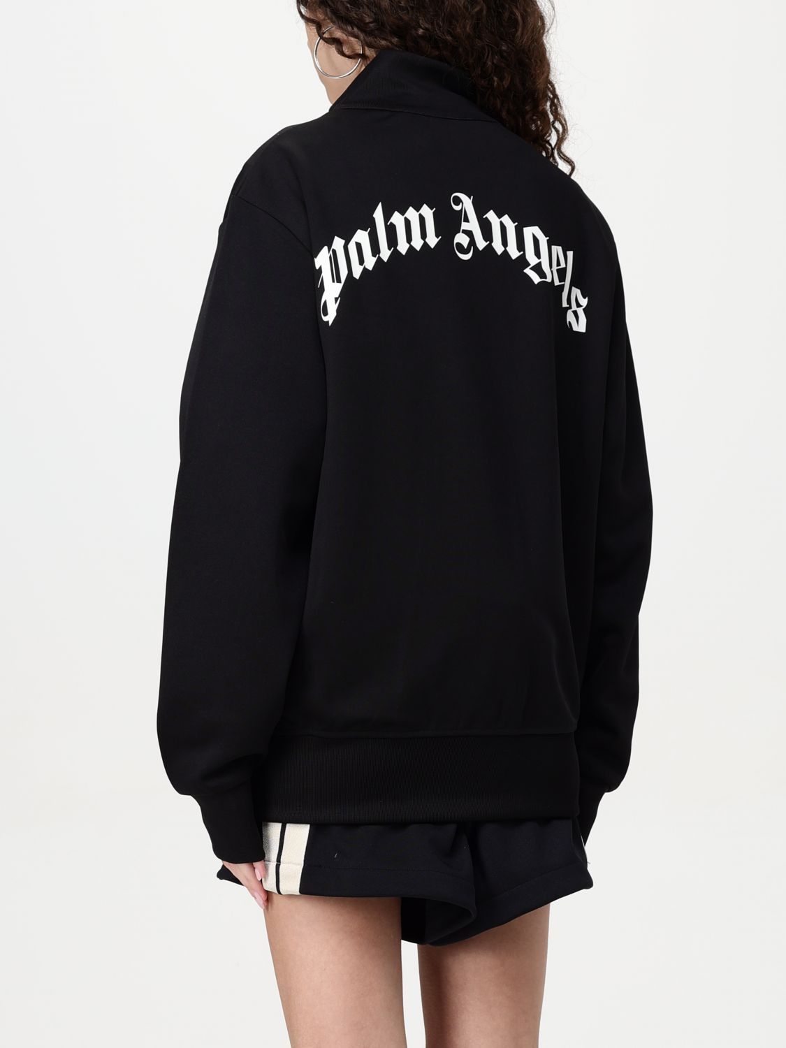 Palm Angels Palm Angels Sweatshirt Woman Black Size M / US 6-8 / IT 42-44 - 3 Thumbnail