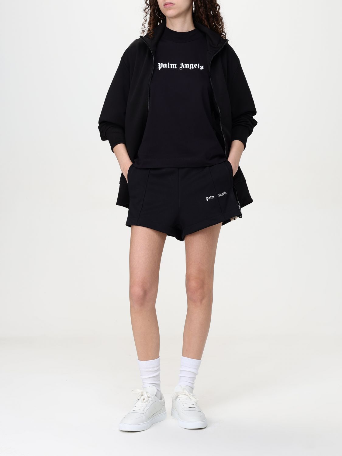 Palm Angels Palm Angels Sweatshirt Woman Black Size S / US 4 / IT 40 - 2 Thumbnail