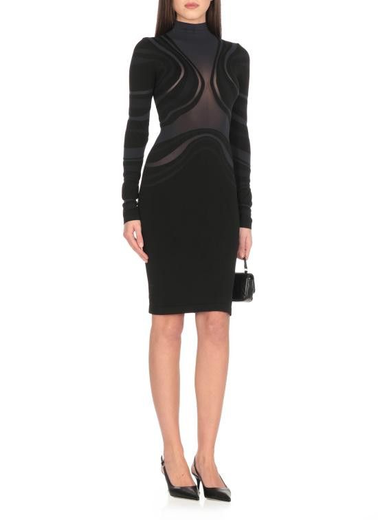 Wolford WOLFORD Women Mid Skirts 57178 8023 Black Size M / US 6-8 / IT 42-44 - 5 Thumbnail