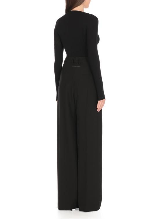 Wolford WOLFORD Women Bodysuit Tops 79291 7005 Black Size L / US 10 / IT 46 - 3 Thumbnail