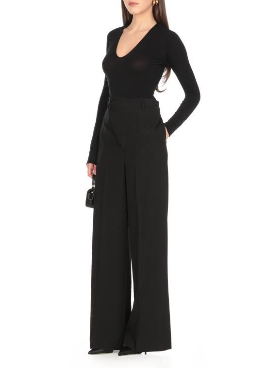 Wolford WOLFORD Women Bodysuit Tops 79291 7005 Black Size XS / US 0-2 / IT 36-38 - 5 Thumbnail