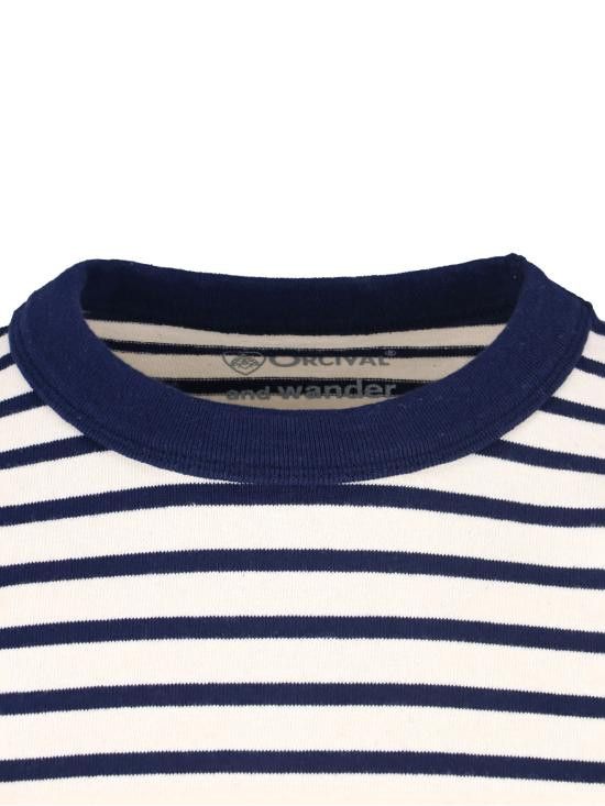And Wander AND WANDER Men T-Shirts 5745184092 031 White Size US S / EU 44-46 / 1 - 5 Thumbnail