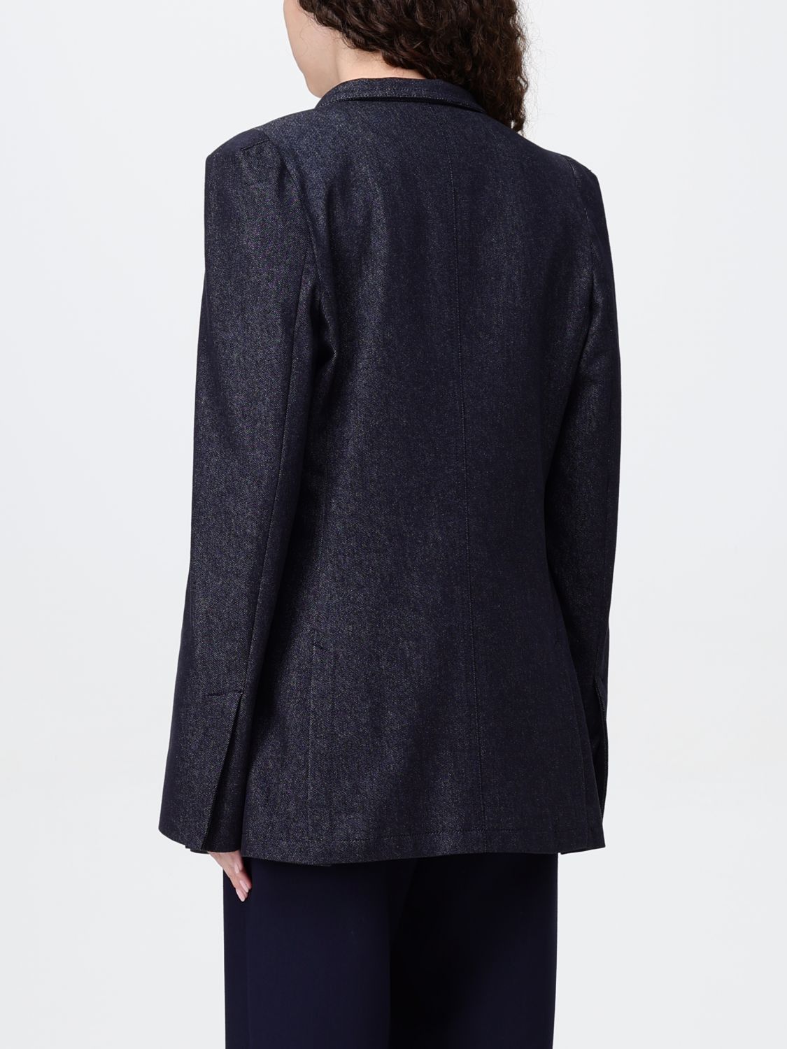 Max Mara Max Mara Jacket Woman Blue Size M / US 6-8 / IT 42-44 - 2 Thumbnail