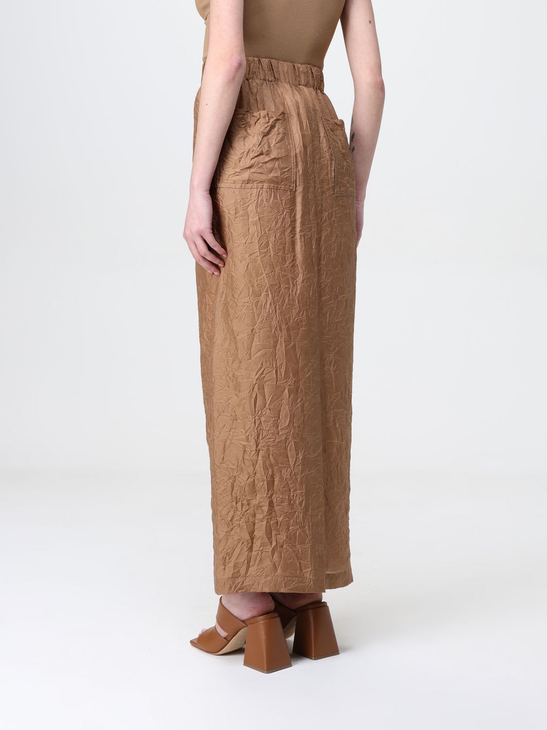 Max Mara Max Mara Skirt Woman Brown Size 30" / US 8 / IT 44 - 3 Thumbnail