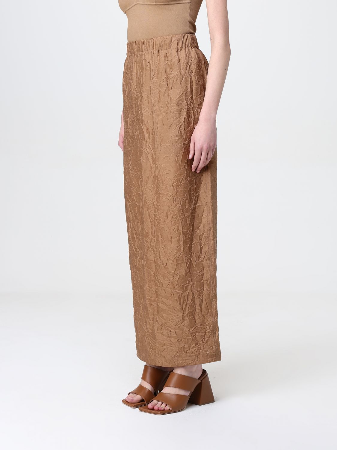 Max Mara Max Mara Skirt Woman Brown Size 30" / US 8 / IT 44 - 4 Thumbnail