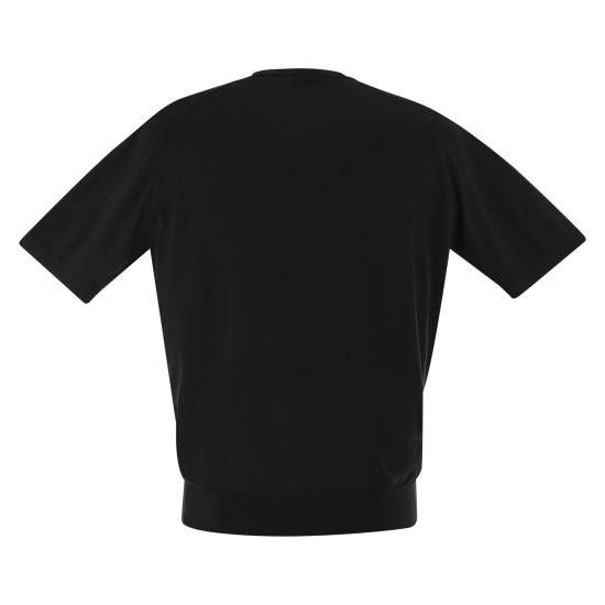 John Smedley JOHN SMEDLEY Men Sweater KEMPTON BLACK Size US XL / EU 56 / 4 - 2 Thumbnail