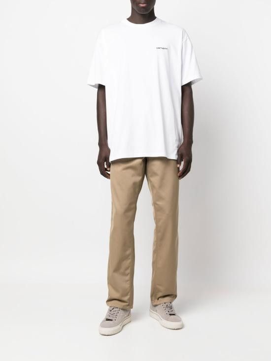 Carhartt Wip CARHARTT WIP Men T-Shirts I030435 00AXX White Size US M / EU 48-50 / 2 - 3 Thumbnail